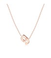 Alphabet Silver Necklace g SPE-5573